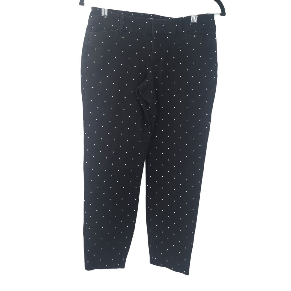 Old Navy Polka Dot Pixie Crop Capri Pants - Size 4